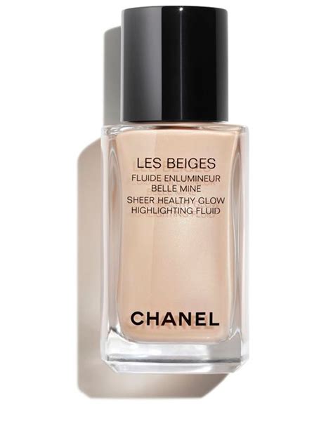 chanel healthy glow liquid highlighter|makeup highlighter.